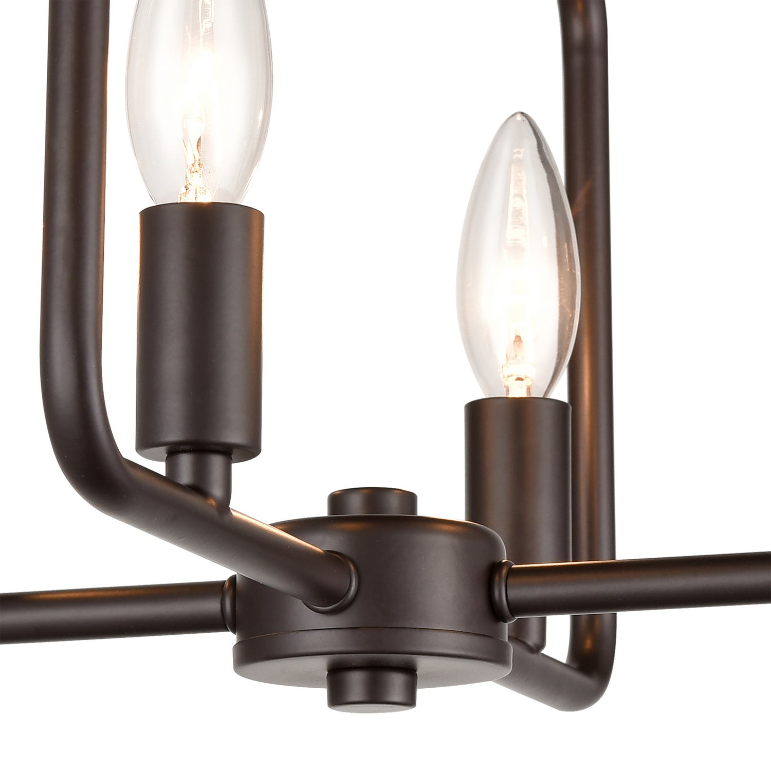 ELK Home - CN330481 - Four Light Flush Mount - Park Slope - Oil Rubbed Bronze