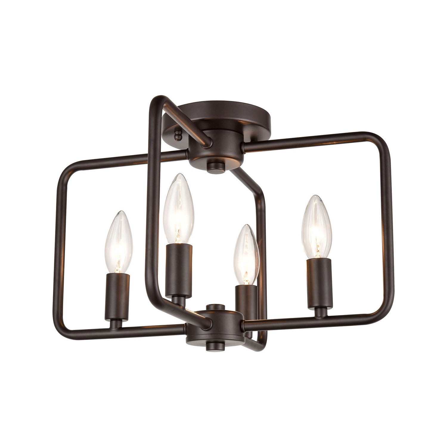 ELK Home - CN330481 - Four Light Flush Mount - Park Slope - Oil Rubbed Bronze