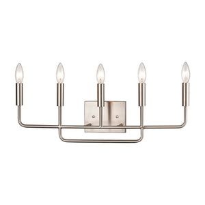 ELK Home - CN330512 - Five Light Bath Bar - Park Slope - Brushed Nickel