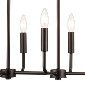 ELK Home - CN330821 - Eight Light Chandelier - Park Slope - Oil Rubbed Bronze