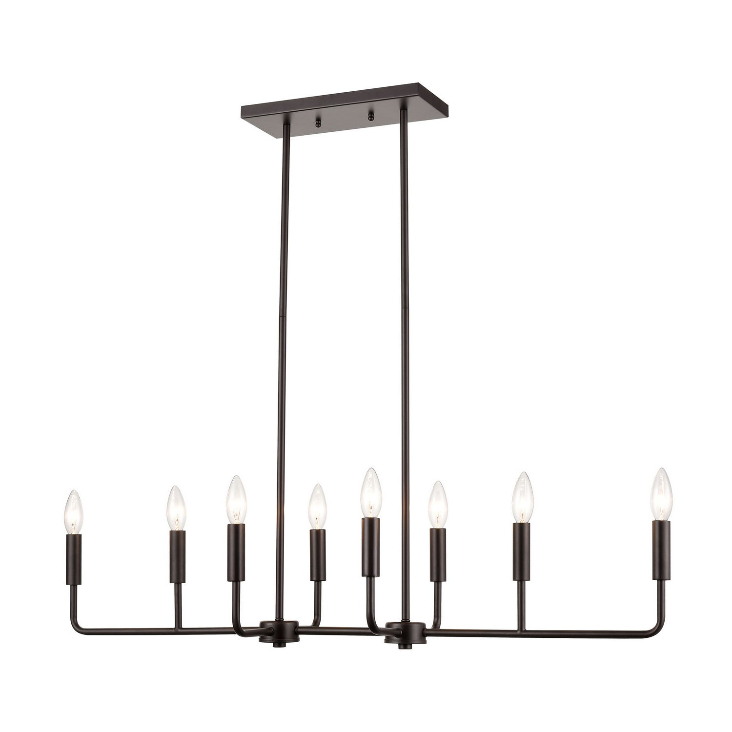 ELK Home - CN330821 - Eight Light Chandelier - Park Slope - Oil Rubbed Bronze