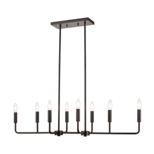 ELK Home - CN330821 - Eight Light Chandelier - Park Slope - Oil Rubbed Bronze