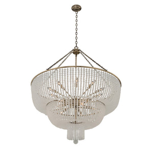 Kalco - 511858BCG - 15 Light Pendant - Esperanza - Brushed Champagne Gold