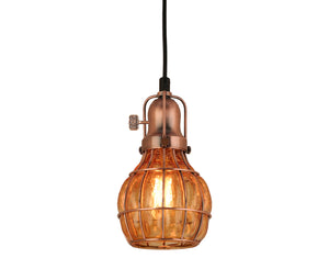 Hi Lite - H-99546-C-49-AMC - One Light Pendant - Baldwin - Weathered Copper