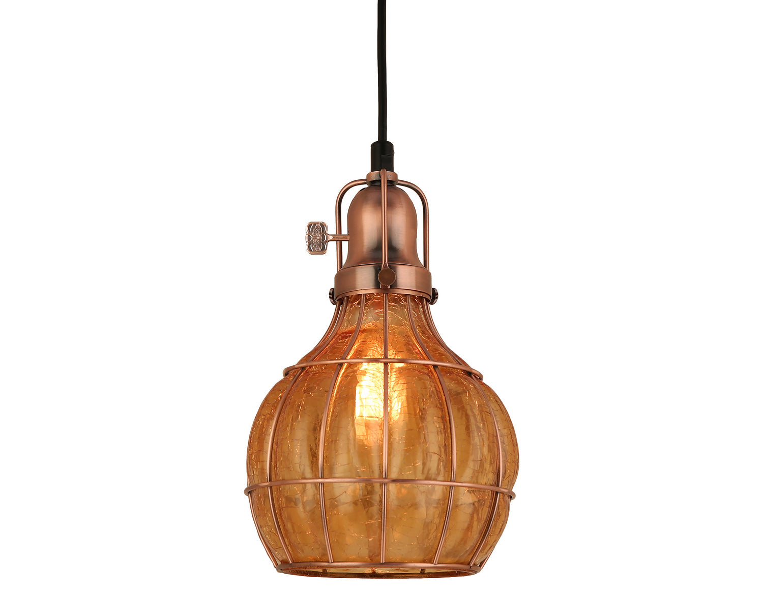 Hi Lite - H-99549-C-49-AMC - One Light Pendant - Baldwin - Weathered Copper