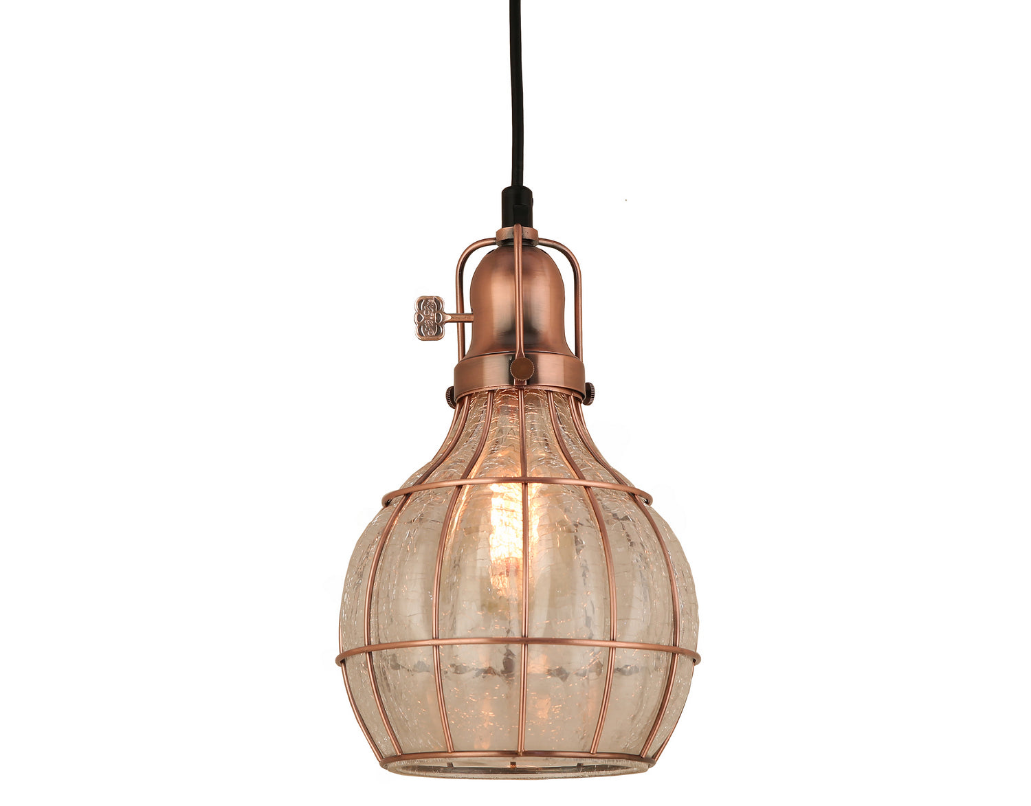 Hi Lite - H-99549-C-49-CLC - One Light Pendant - Baldwin - Weathered Copper