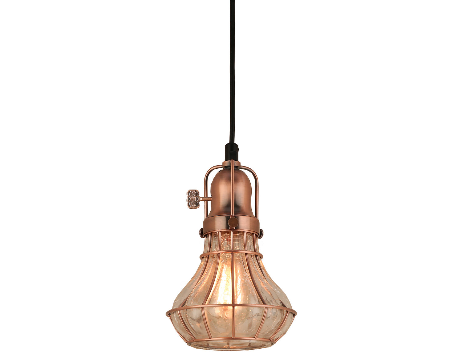 Hi Lite - H-99556-C-49-CLC - One Light Pendant - Lani - Weathered Copper