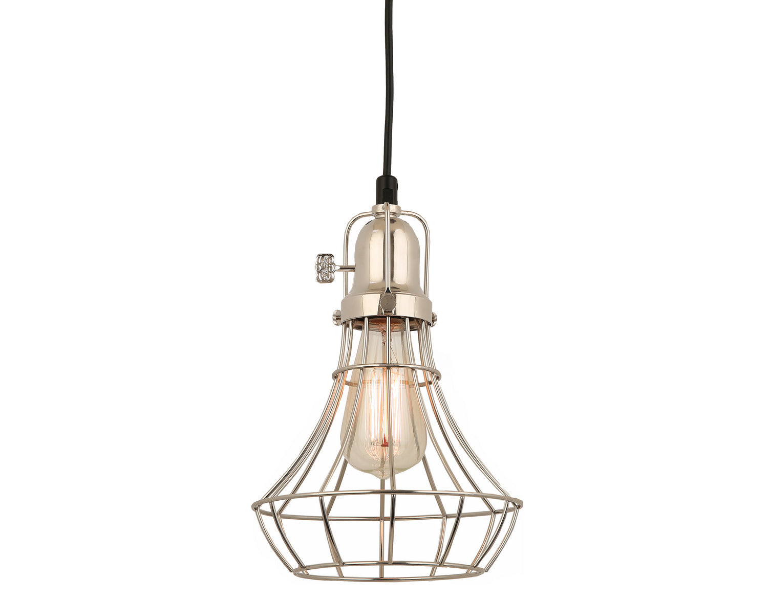 Hi Lite - H-99558-C-160-160 - One Light Pendant - Lani - Polished Nickel