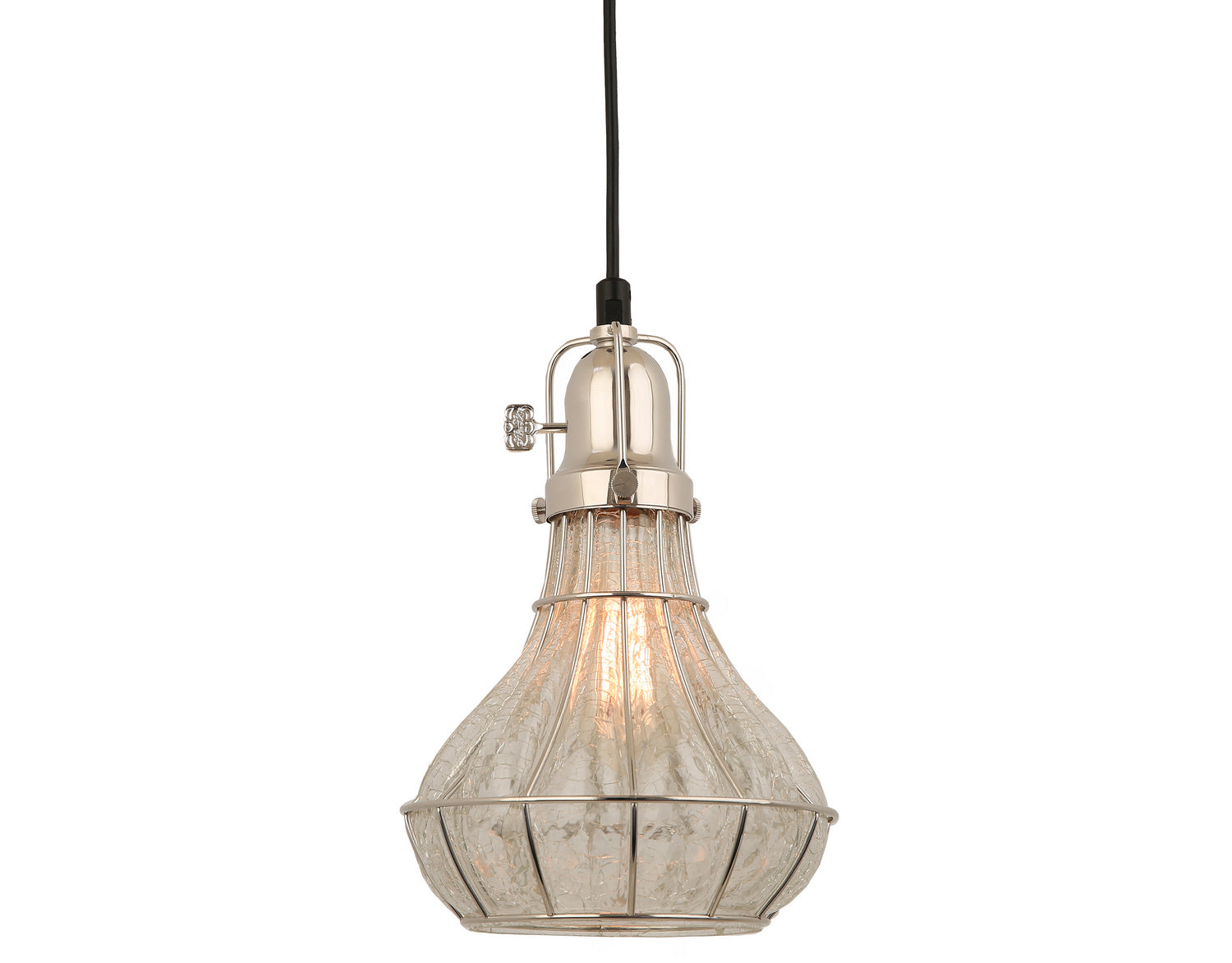 Hi Lite - H-99559-C-160-CLC - One Light Pendant - Lani - Polished Nickel