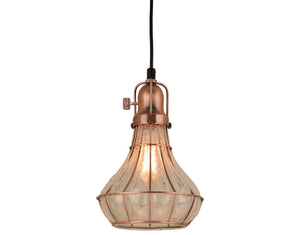 Hi Lite - H-99559-C-49-CLC - One Light Pendant - Lani - Weathered Copper