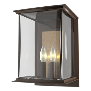 Hubbardton Forge - 304842-SKT-75-83-ZM0084 - Two Light Outdoor Wall Sconce - Kingston - Coastal Bronze