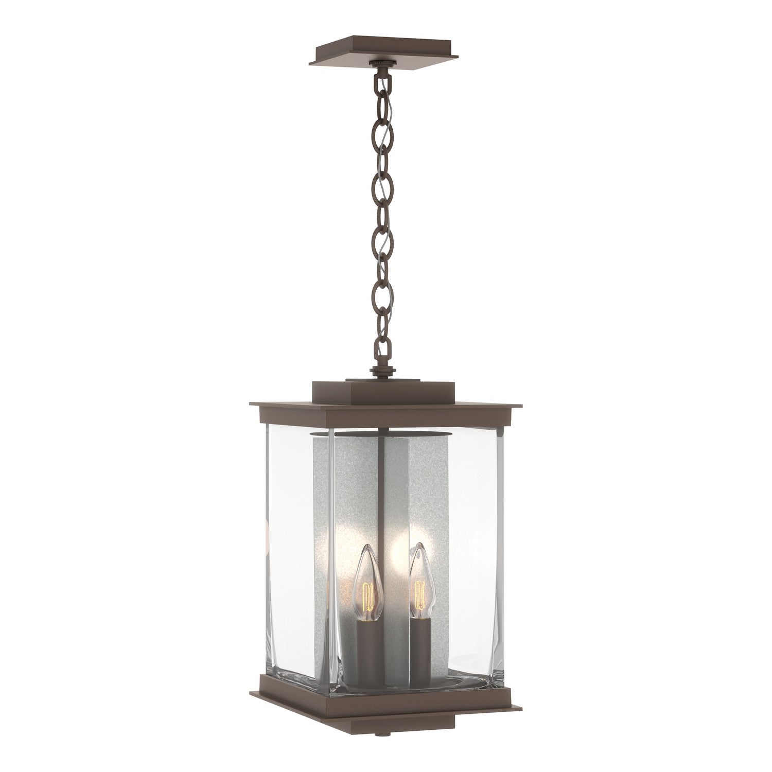 Hubbardton Forge - 356840-SKT-75-81-ZM0703 - Kingston Outdoor Large Lantern - Kingston - Coastal Bronze