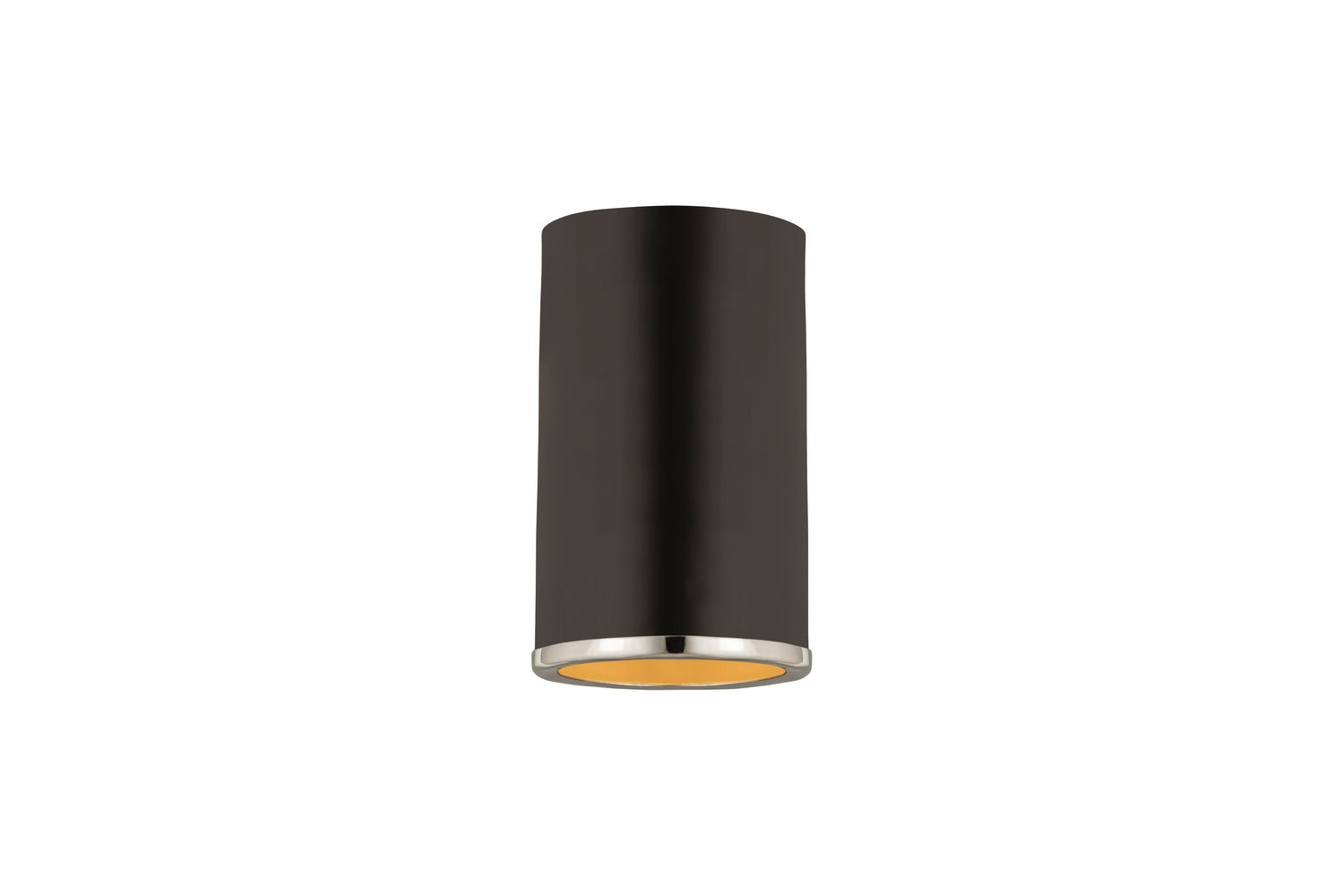 Z-Lite - 2303F1-MB-CH - One Light Flush Mount - Arlo - Matte Black / Chrome