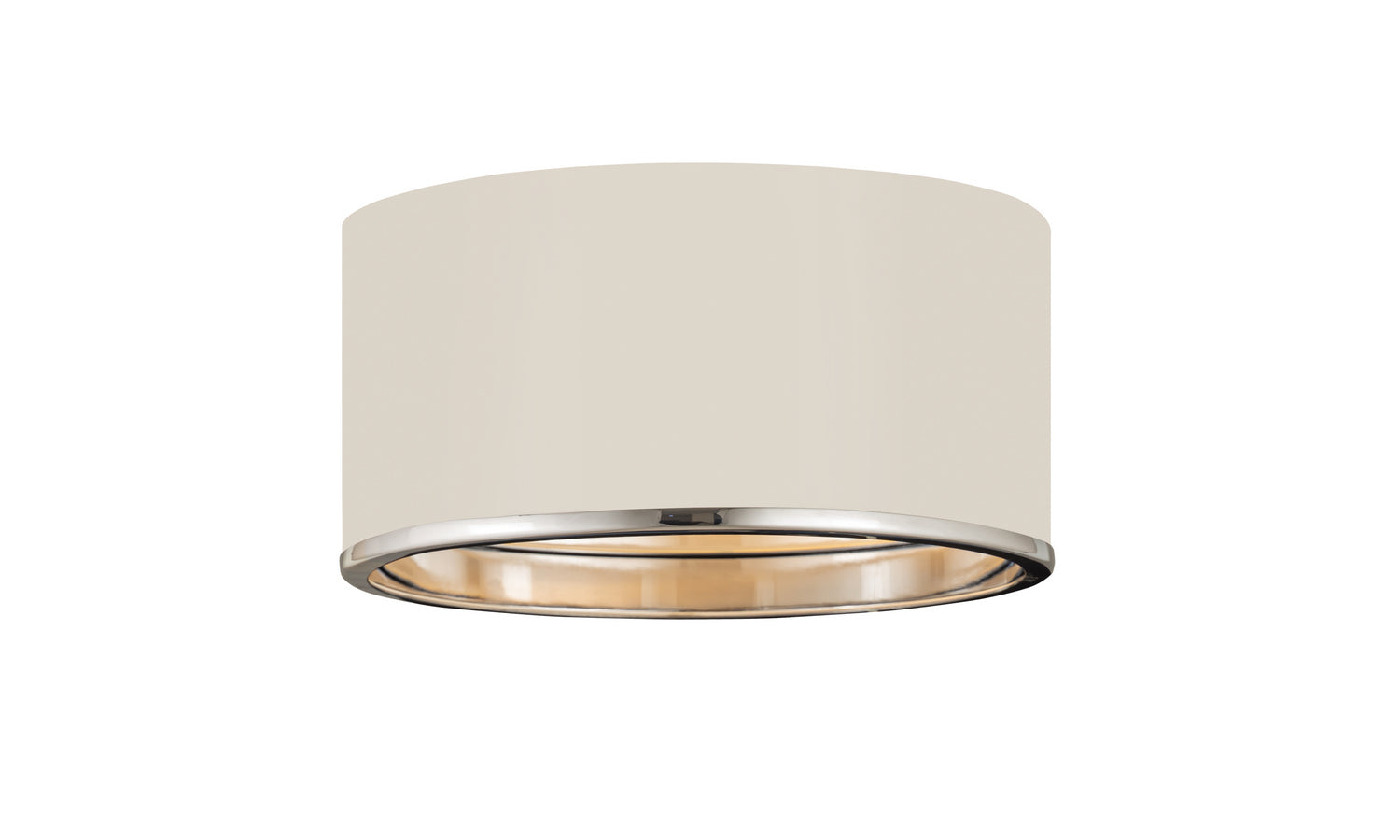 Z-Lite - 2303F2-MW-CH - Two Light Flush Mount - Arlo - Matte White / Chrome