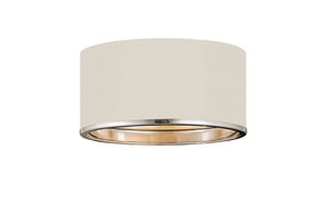 Z-Lite - 2303F2-MW-CH - Two Light Flush Mount - Arlo - Matte White / Chrome