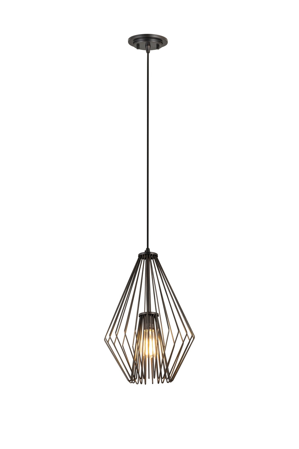 Z-Lite - 442MP12-BP - One Light Pendant - Quintus - Plated Bronze