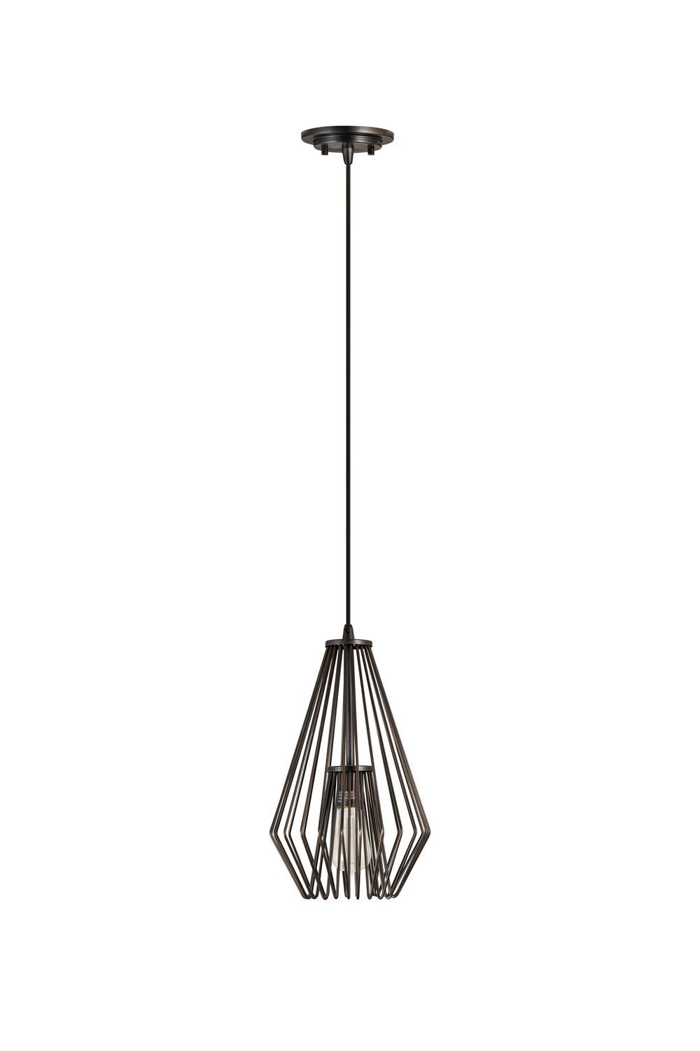 Z-Lite - 442MP-BP - One Light Pendant - Quintus - Plated Bronze
