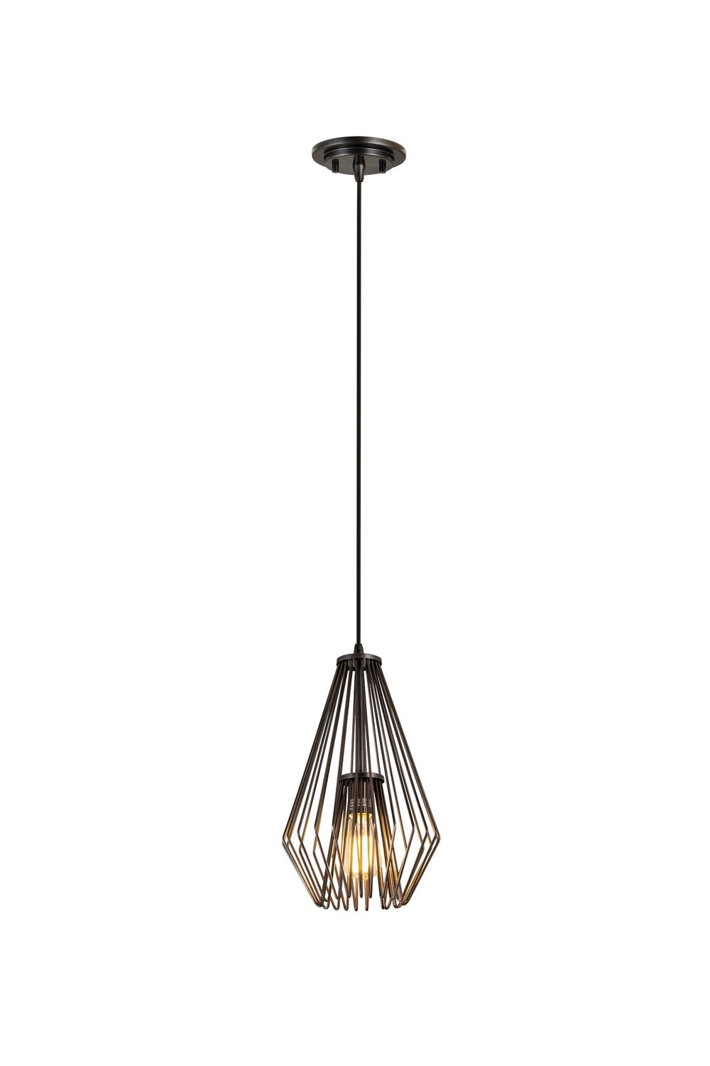 Z-Lite - 442MP-BP - One Light Pendant - Quintus - Plated Bronze