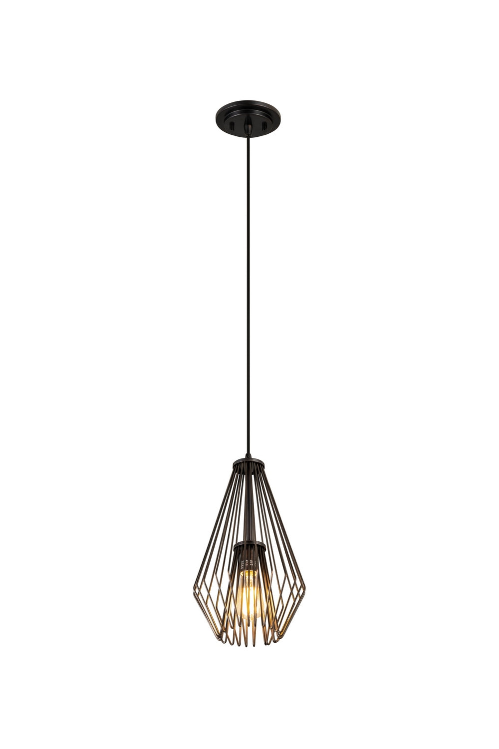Z-Lite - 442MP-BP - One Light Pendant - Quintus - Plated Bronze