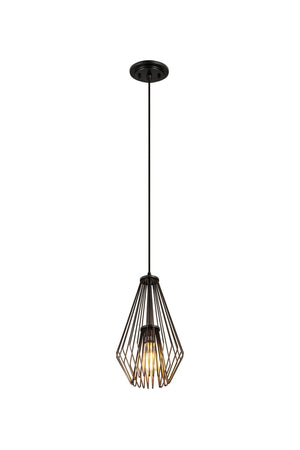 Z-Lite - 442MP-BP - One Light Pendant - Quintus - Plated Bronze
