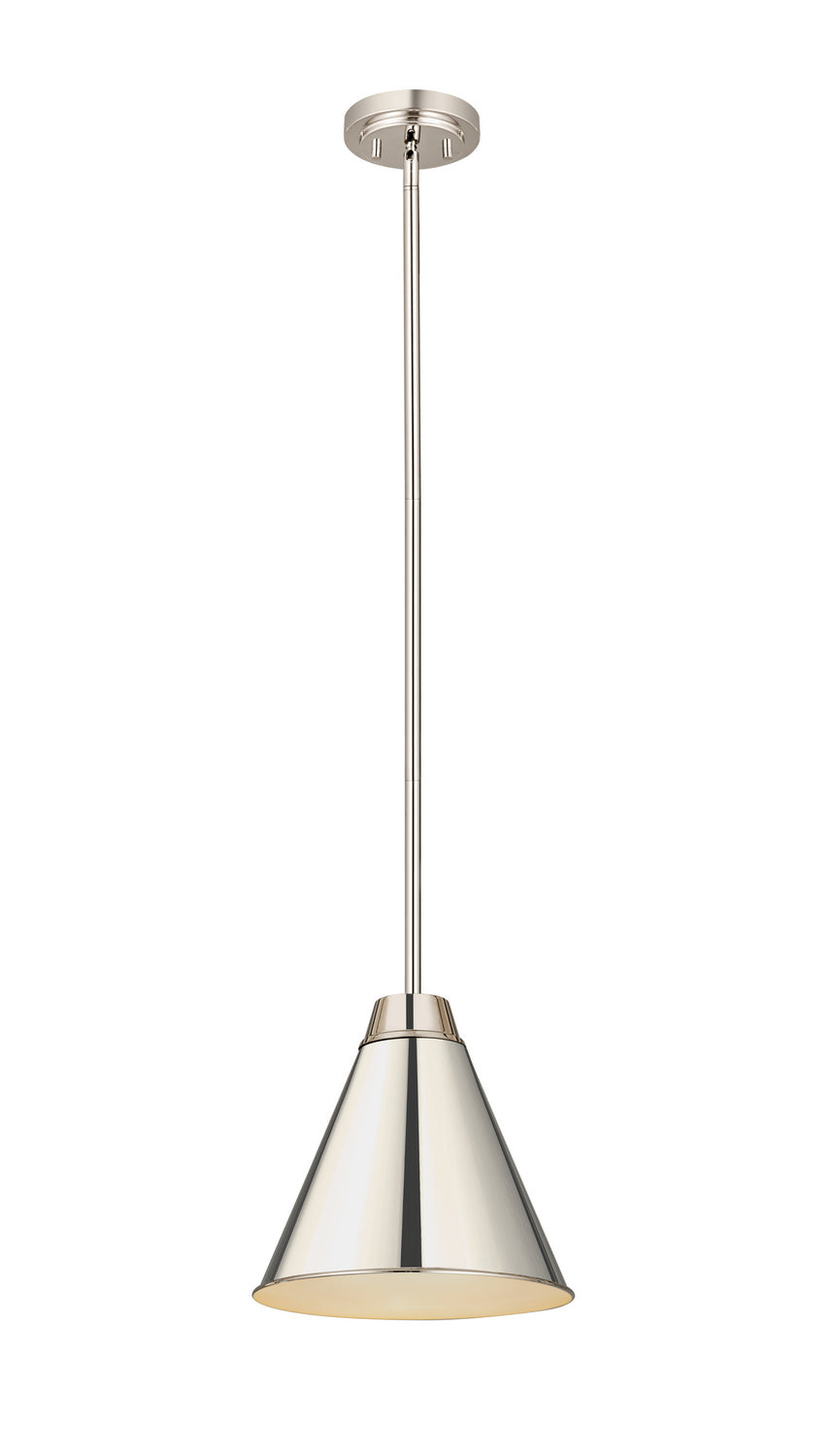 Z-Lite - 6011P12-PN - One Light Pendant - Eaton - Polished Nickel