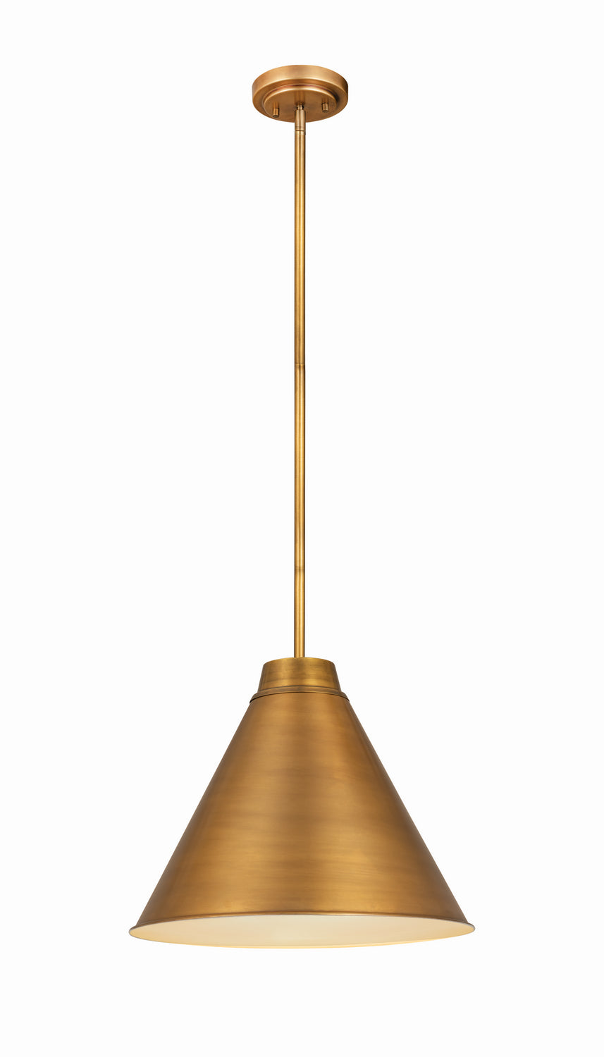 Z-Lite - 6011P18-RB - One Light Pendant - Eaton - Rubbed Brass