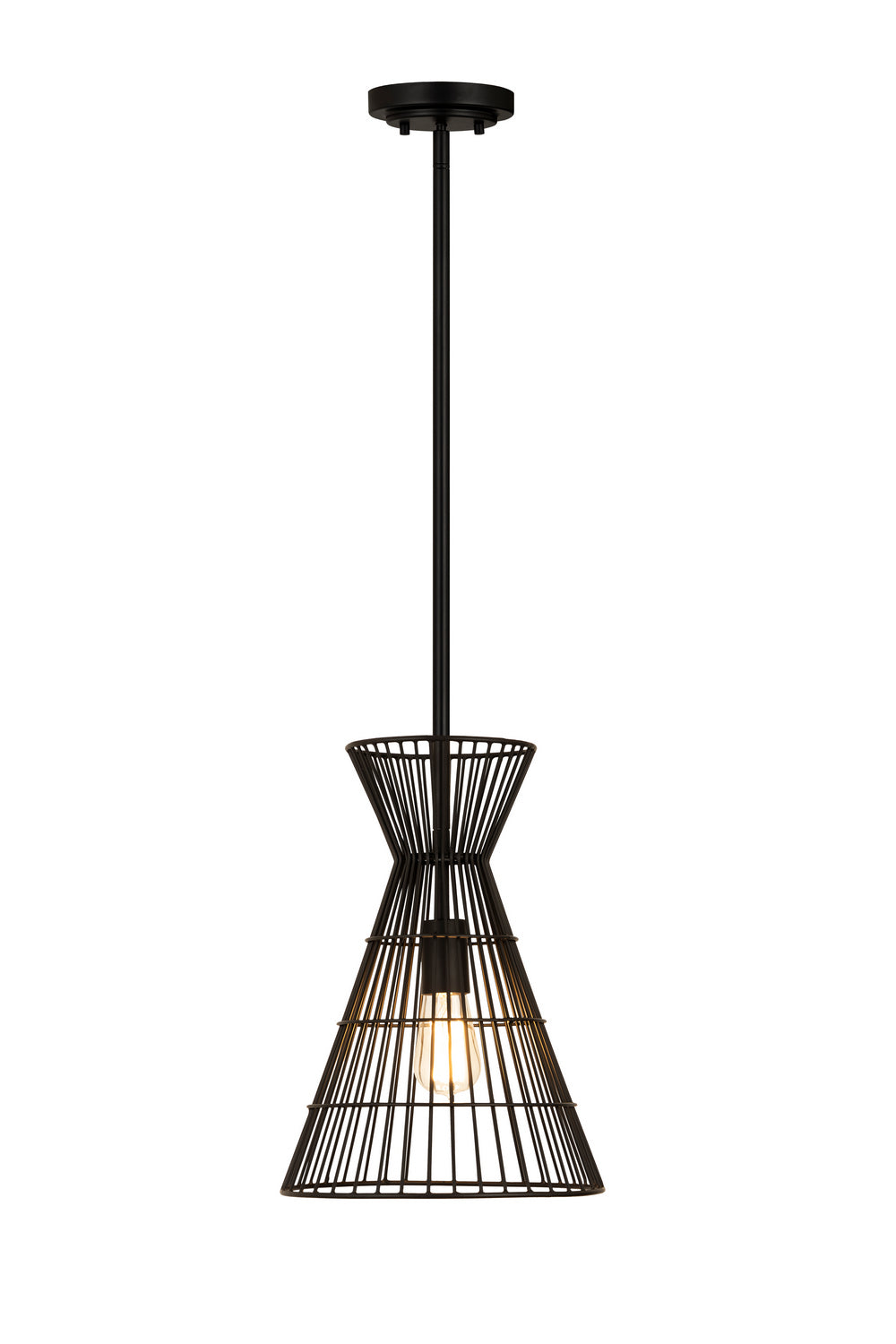 Z-Lite - 6015MP-MB - One Light Pendant - Alito - Matte Black