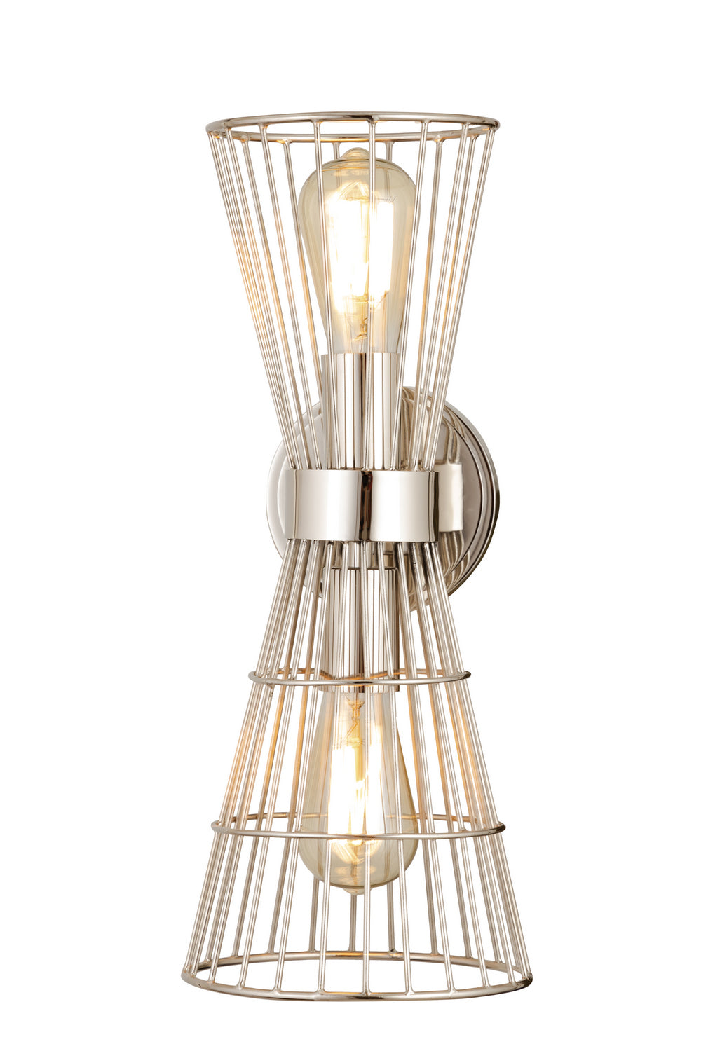 Z-Lite - 6015-2S-PN - Two Light Wall Sconce - Alito - Polished Nickel