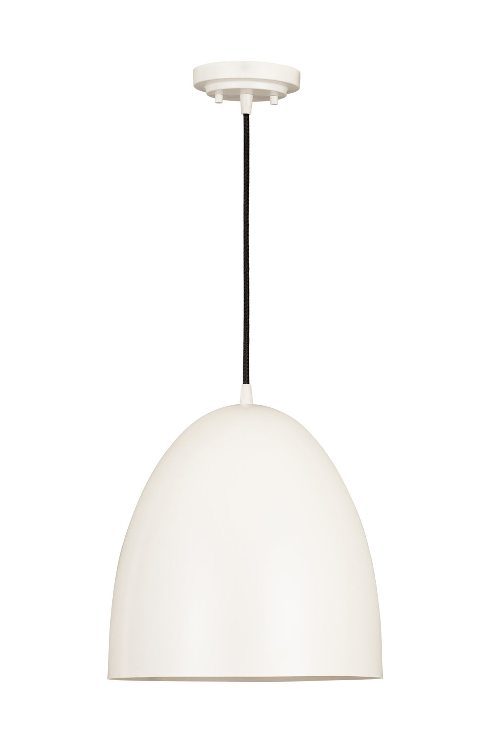 Z-Lite - 6012P12-SWH - One Light Pendant - Z-Studio - Satin White