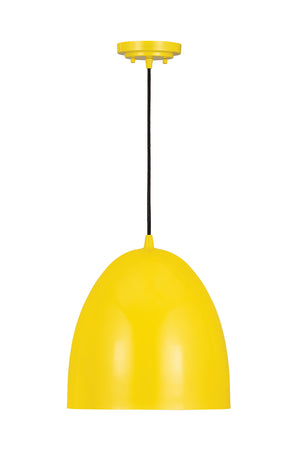 Z-Lite - 6012P12-YEL - One Light Pendant - Z-Studio - Yellow