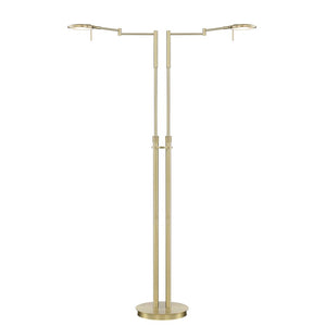 Arnsberg - 425810208 - LED Floor Lamp - Dessau - Satin Nickel