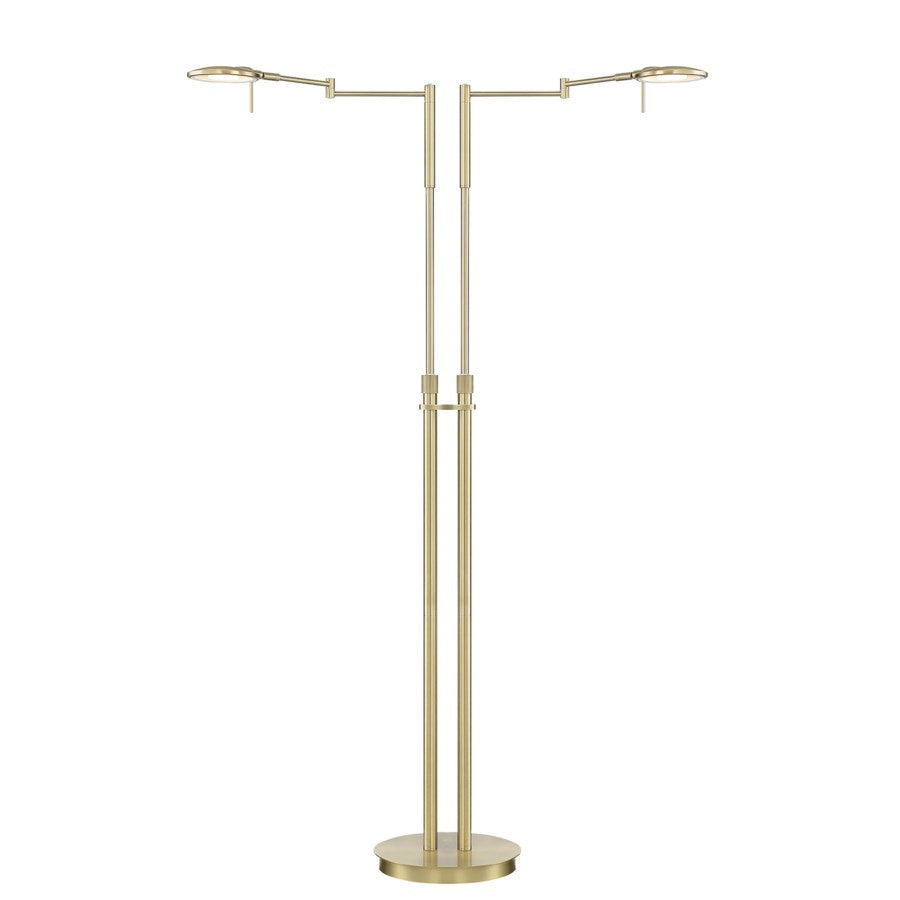 Arnsberg - 425810208 - LED Floor Lamp - Dessau - Satin Nickel