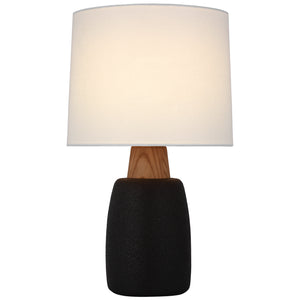 Visual Comfort Signature - BBL 3611PRB-L - LED Table Lamp - Aida - Porous Black and Natural Oak