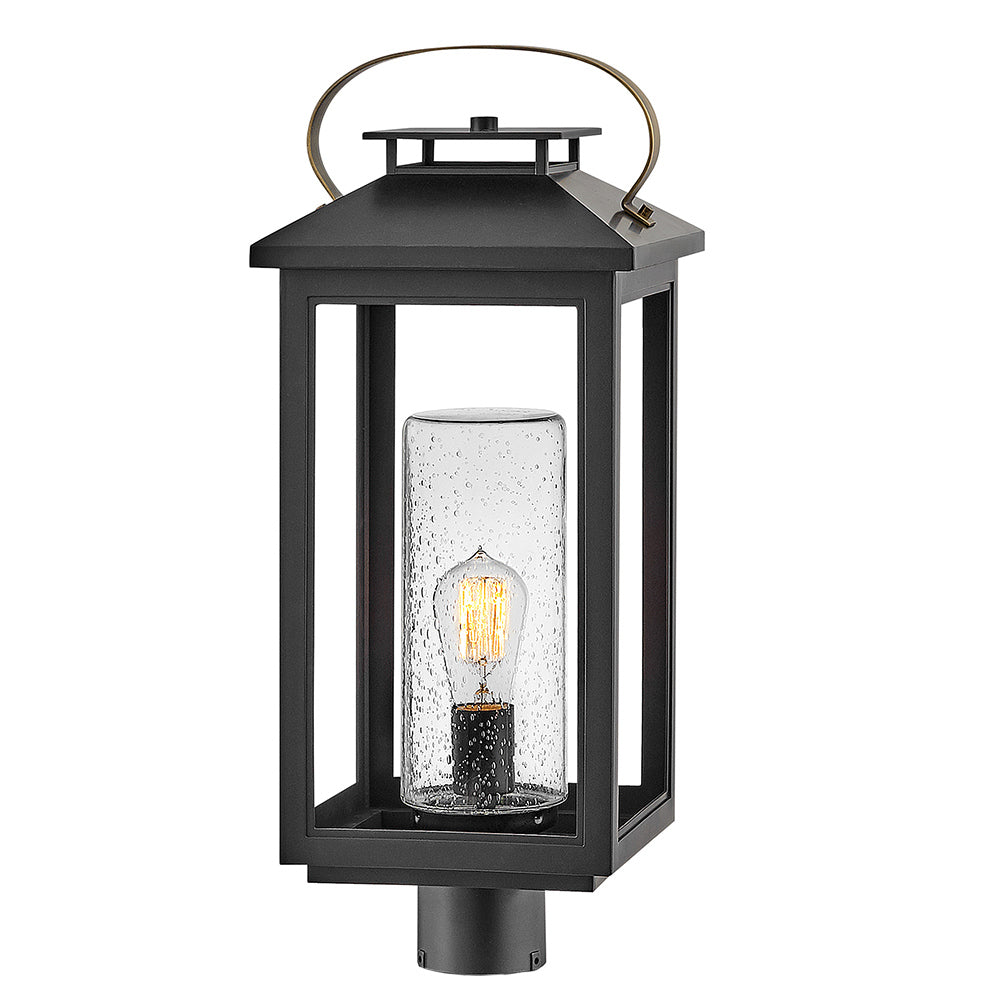 Hinkley - 1161BK-LL - LED Post Top or Pier Mount Lantern - Atwater - Black