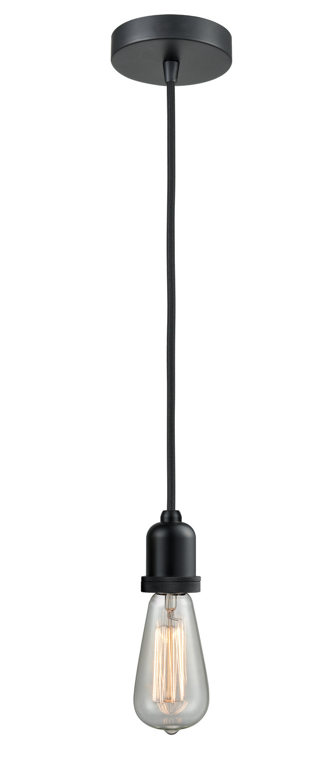 Innovations - 100BK-10BK-0BK - One Light Mini Pendant - Whitney - Matte Black