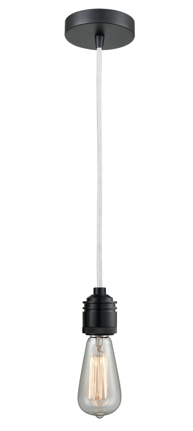 Innovations - 100BK-10W-2BK - One Light Mini Pendant - Winchester - Matte Black