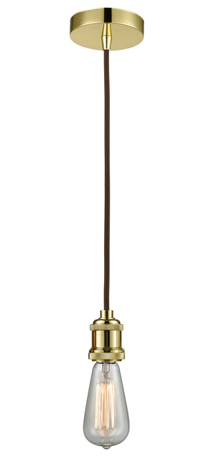 Innovations - 100GD-10BR-1GD - One Light Mini Pendant - Edison - Gold