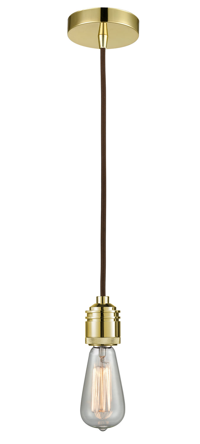 Innovations - 100GD-10BR-2GD - One Light Mini Pendant - Winchester - Gold