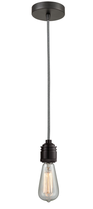 Innovations - 100OB-10BW-2OB - One Light Mini Pendant - Winchester - Oil Rubbed Bronze