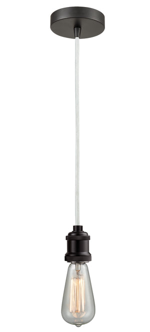 Innovations - 100OB-10W-1OB - One Light Mini Pendant - Edison - Oil Rubbed Bronze