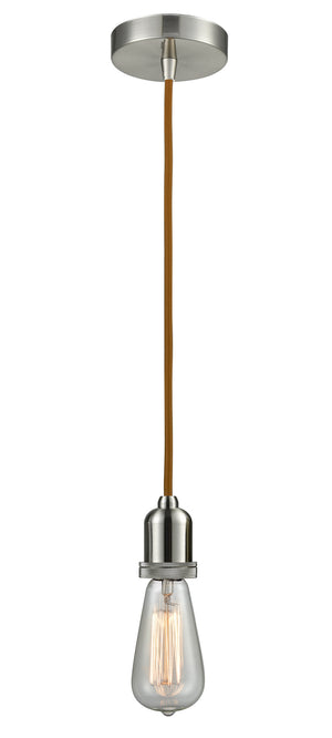 Innovations - 100SN-10CR-0SN - One Light Mini Pendant - Whitney - Satin Nickel