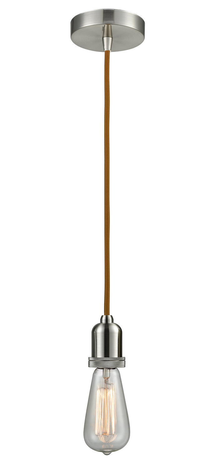 Innovations - 100SN-10CR-0SN - One Light Mini Pendant - Whitney - Satin Nickel