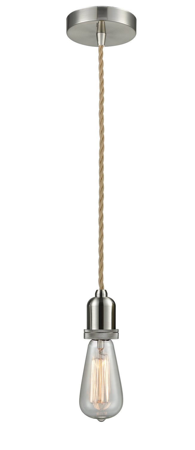 Innovations - 100SN-10RE-0SN - One Light Mini Pendant - Whitney - Satin Nickel