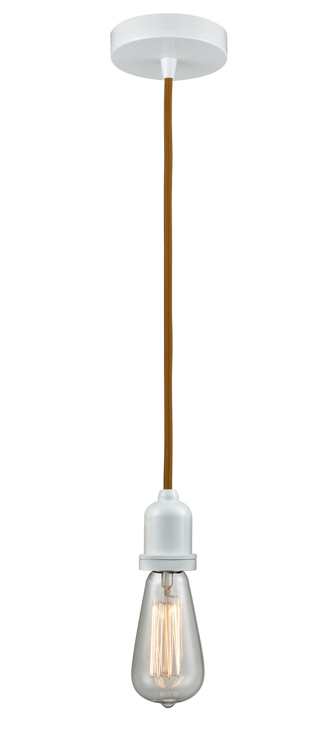 Innovations - 100W-10CR-0W - One Light Mini Pendant - Whitney - White