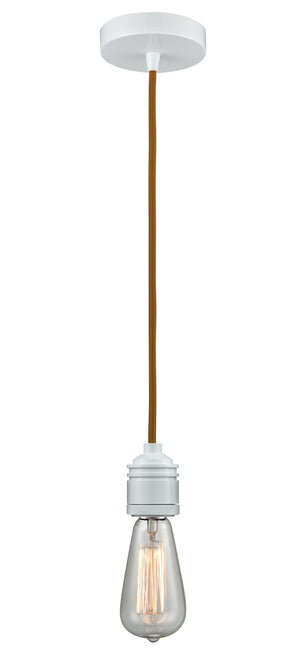 Innovations - 100W-10CR-2W - One Light Mini Pendant - Winchester - White