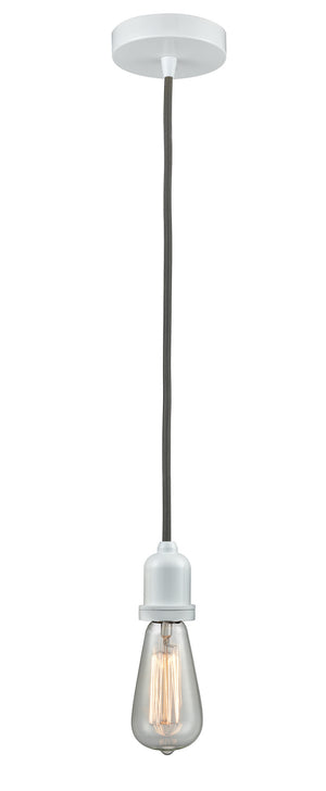 Innovations - 100W-10GY-0W - One Light Mini Pendant - Whitney - White