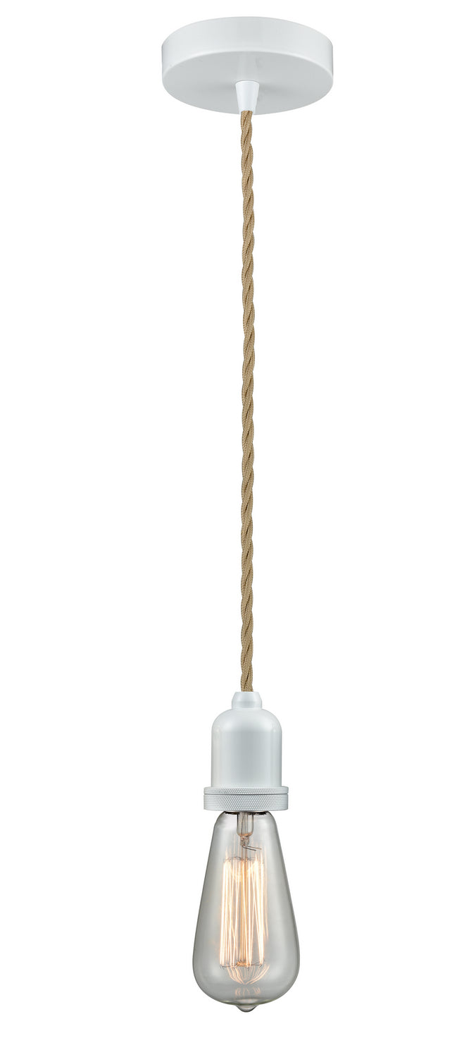 Innovations - 100W-10RE-0W - One Light Mini Pendant - Whitney - White