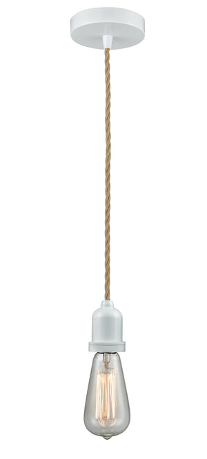 Innovations - 100W-10RE-0W - One Light Mini Pendant - Whitney - White