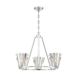 Eurofase - 38865-015 - RICCA-CHD-3LT-29IN-CHR-CL - RICCA - Chrome