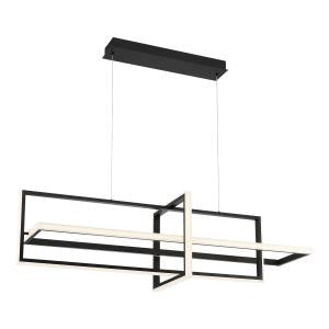 Eurofase - 39324-016 - BORDO-CHD-3LT-56IN-BK-WH - BORDO - Black
